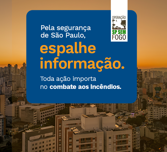 pela segurança de São Paulo, espalhe informação